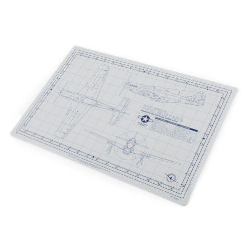 Tankraft Mustang Model Builder's Cutting Mat - 12x18 2 Tankraft Mustang Model Builder's Cutting Mat - 12x18