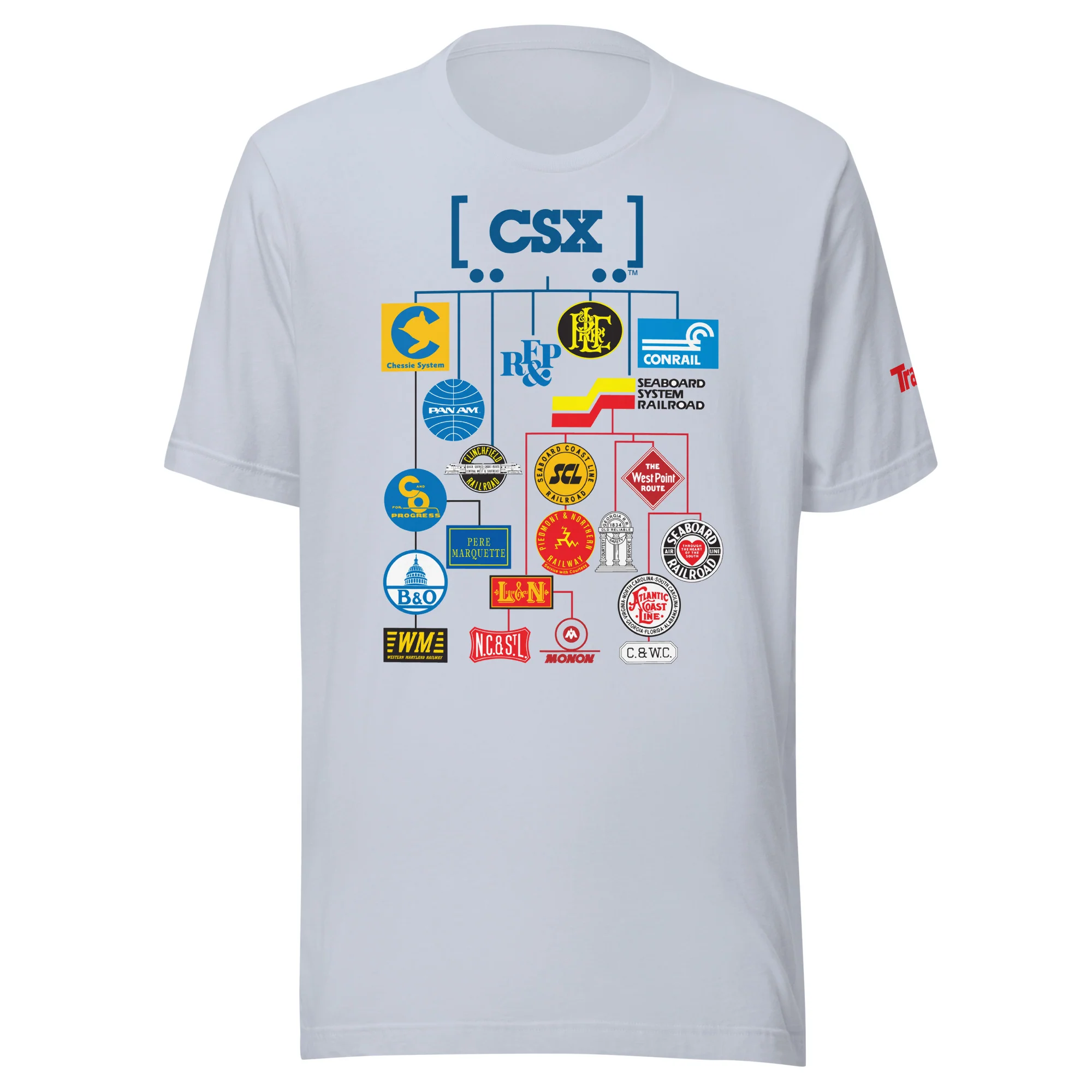 CSX Family Tree Tee 8 CSX Family Tree Tee