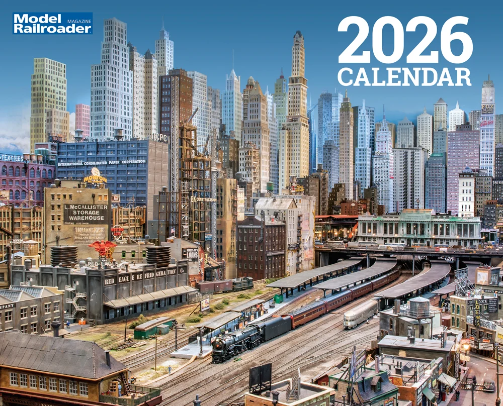 Model Railroader 2026 Calendar