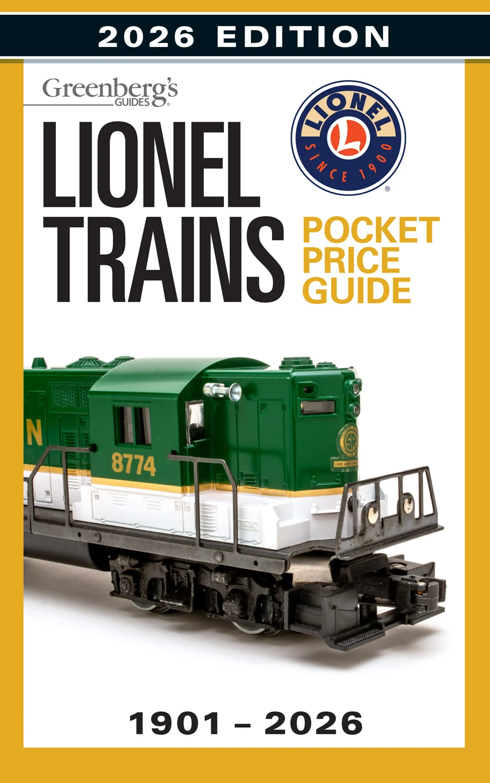 Lionel® Trains Pocket Price Guide 1901-2026