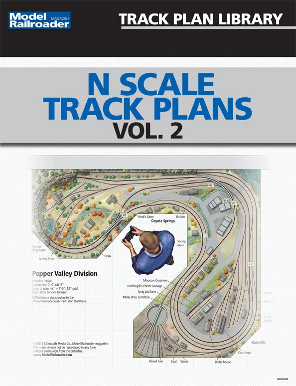 Track Plan Library N Scale Track Plans Vol 2 1 Track Plan Library N Scale Track Plans Vol 2