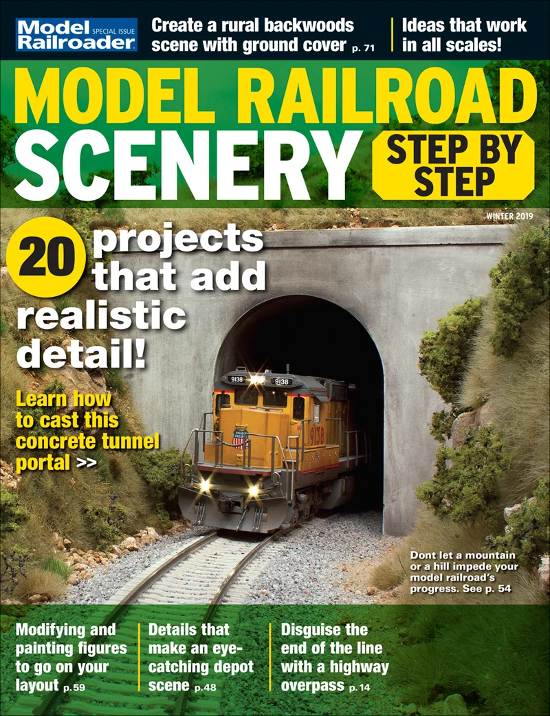 Model Railroad Scenery: Step by Step 3 Model Railroad Scenery: Step by Step