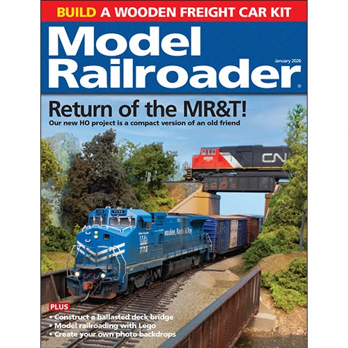 Model Railroader January 2026 3 Model Railroader January 2026