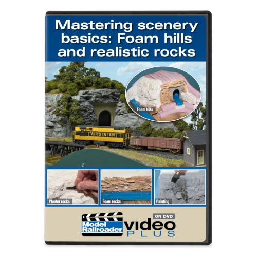 Mastering Scenery Basics: Foam Hills and Realistic Rocks DVD 1 Mastering Scenery Basics: Foam Hills and Realistic Rocks DVD