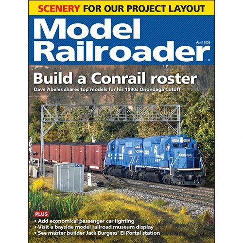 Model Railroader April 2026