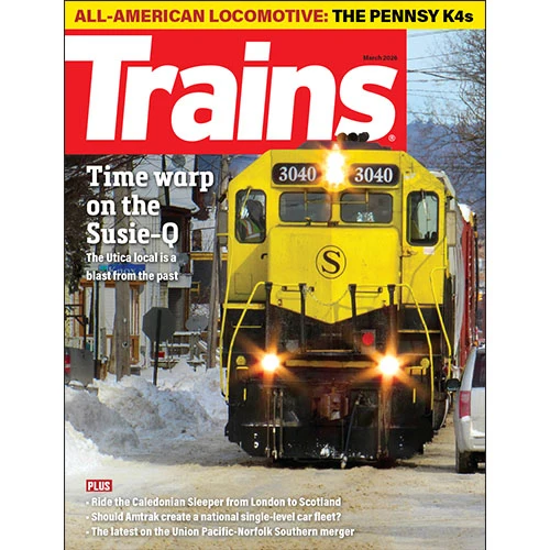 Trains March 2026