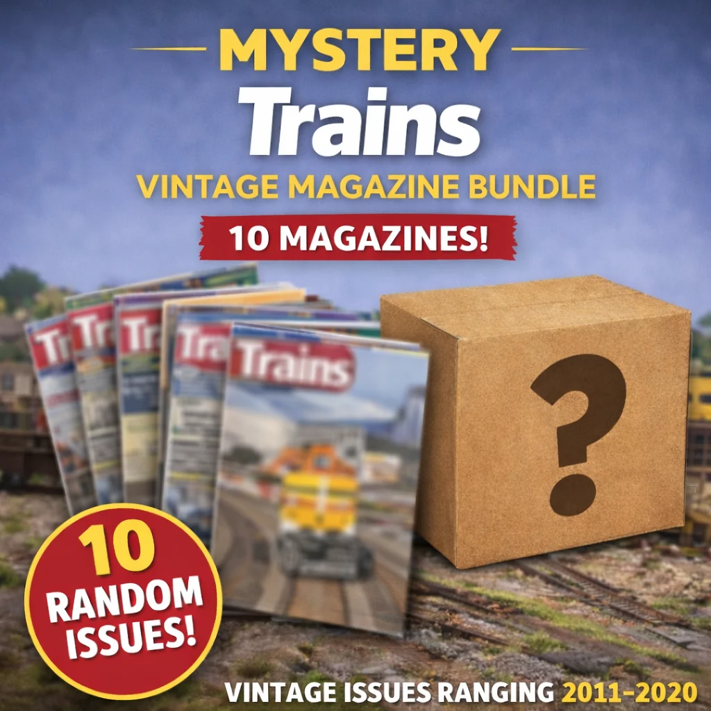 Mystery Trains Vintage Magazine Bundle