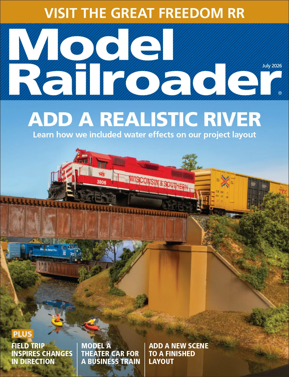 Model Railroader July 2026 1 Model Railroader July 2026