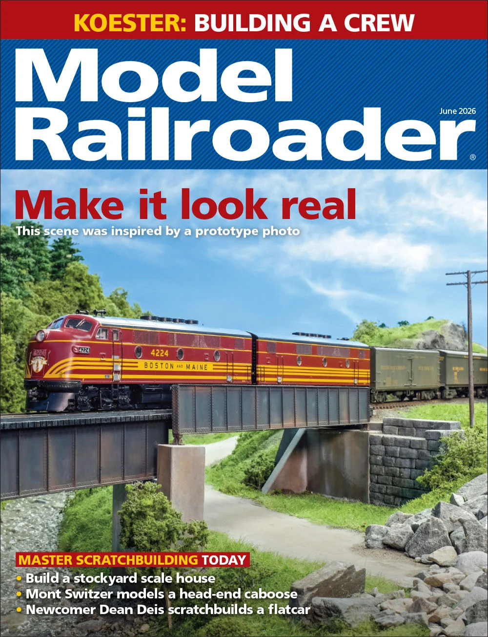 Model Railroader June 2026 2 Model Railroader June 2026