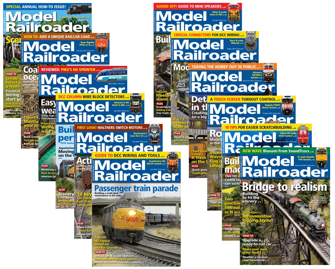 Model Railroader 2022 Collection 2 Model Railroader 2022 Collection