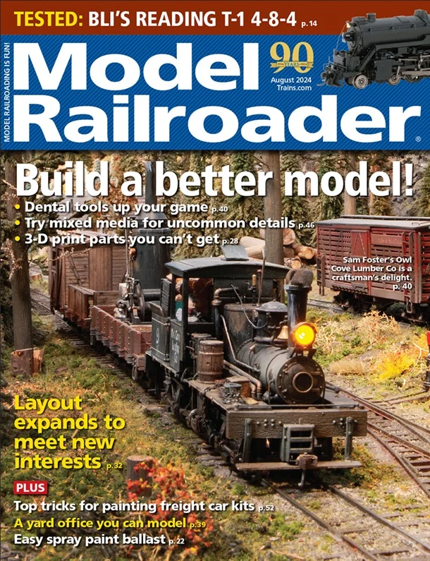 Model Railroader August 2024 1 Model Railroader August 2024
