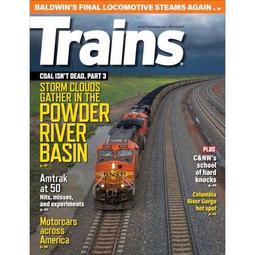 Trains March 2021 3 Trains March 2021