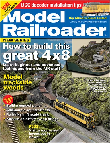 Model Railroader January 2012 3 Model Railroader January 2012