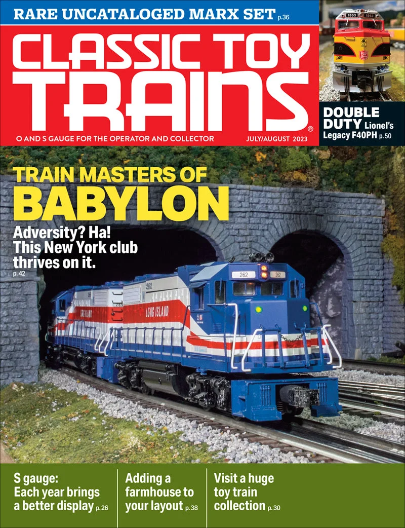 Classic Toy Trains July/August 2023