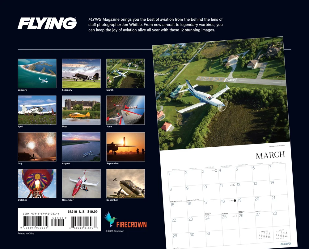 FLYING 2026 Calendar