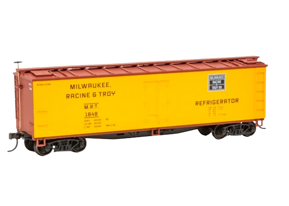 Milwaukee Racine & Troy 40-foot Wood Refrigerator Car Kit - Limited Edition