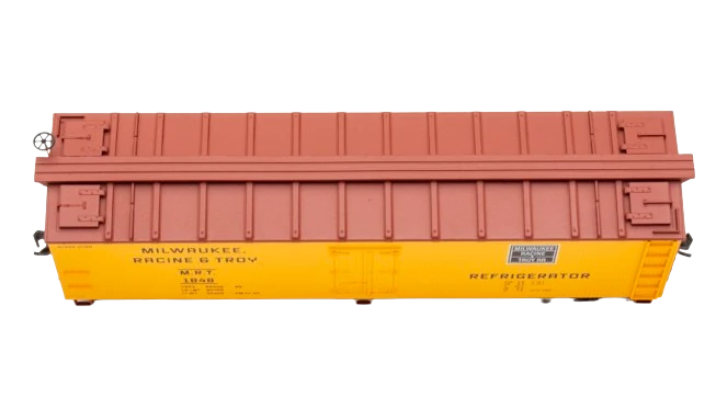 Milwaukee Racine & Troy 40-foot Wood Refrigerator Car Kit - Limited Edition