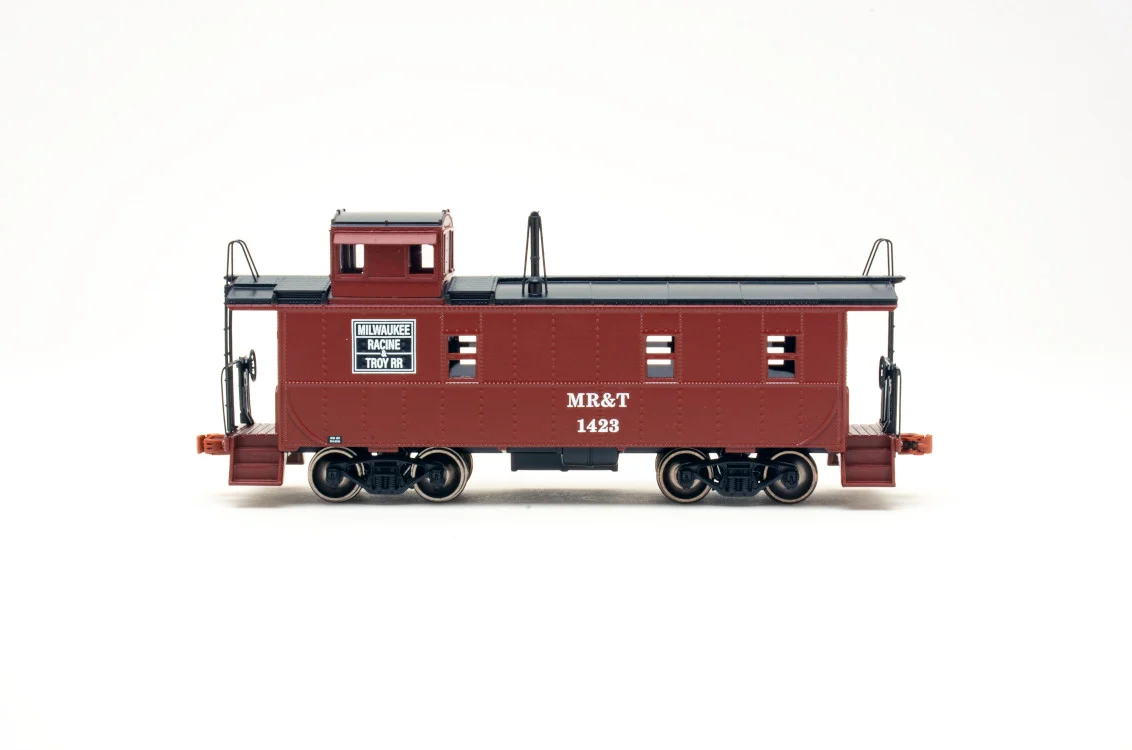 Milwaukee, Racine & Troy HO Scale Steel Cupola Caboose - Road Number 1410 3 Milwaukee, Racine & Troy HO Scale Steel Cupola Caboose - Road Number 1410