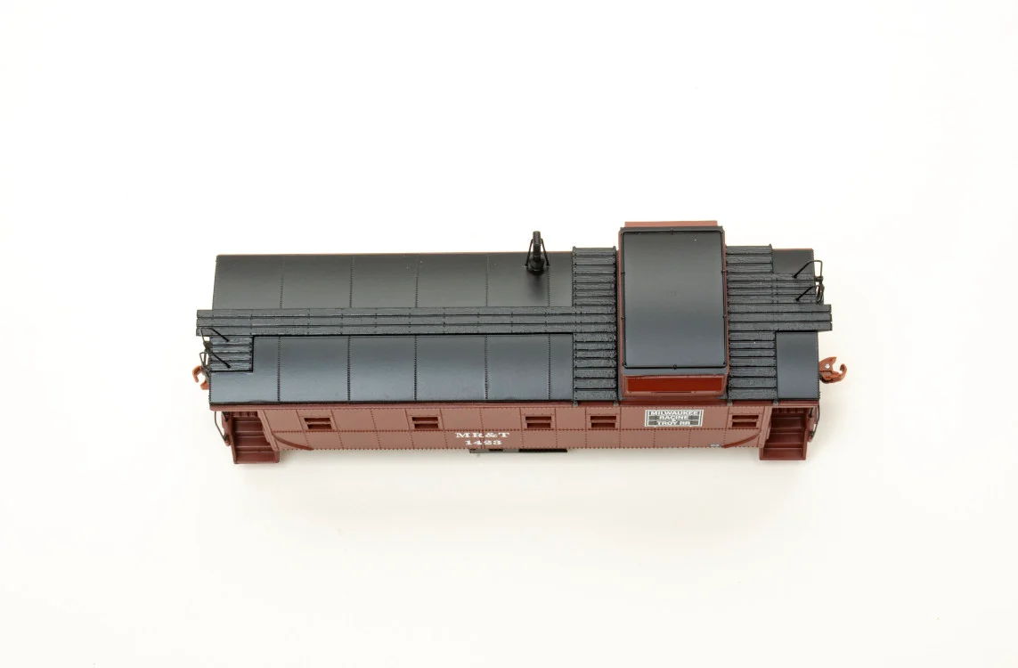 Milwaukee, Racine & Troy HO Scale Steel Cupola Caboose - Road Number 1423 6 Milwaukee, Racine & Troy HO Scale Steel Cupola Caboose - Road Number 1423