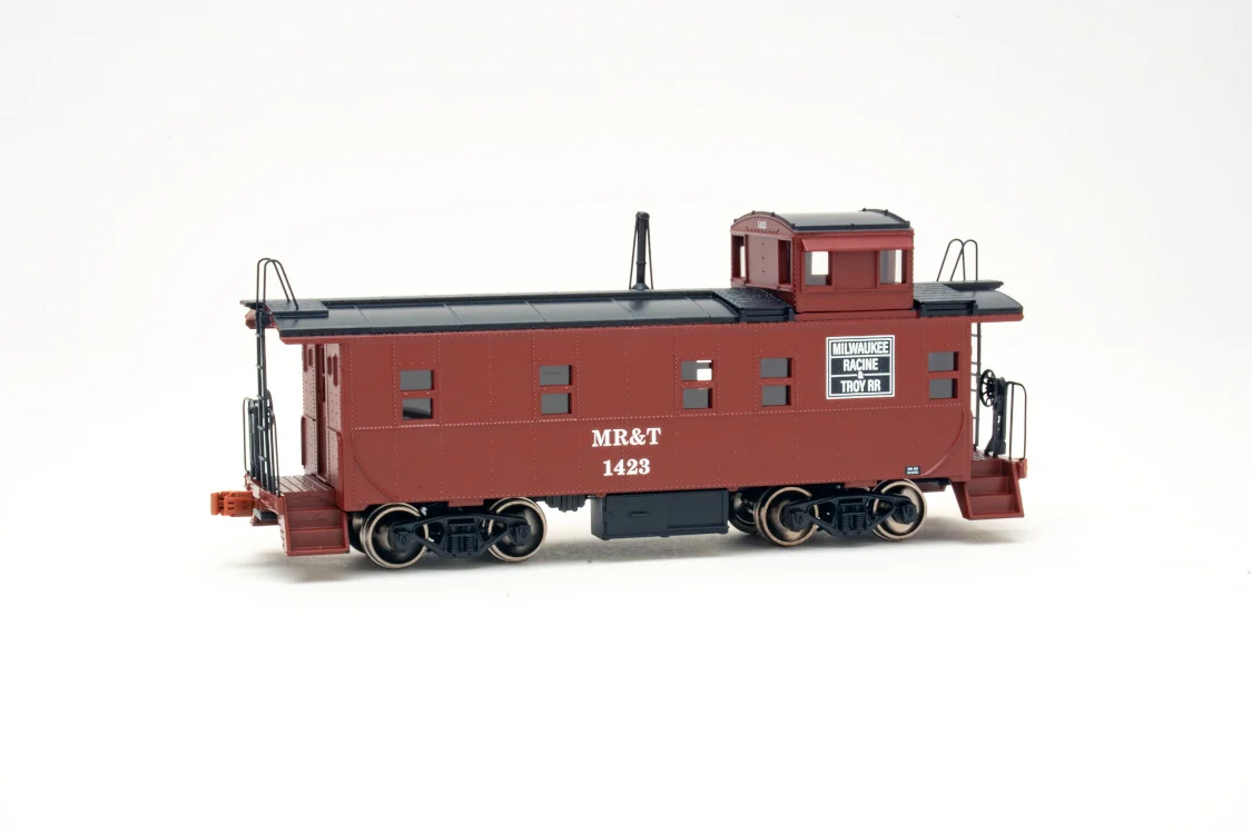 Milwaukee, Racine & Troy HO Scale Steel Cupola Caboose - Road Number 1407 7 Milwaukee, Racine & Troy HO Scale Steel Cupola Caboose - Road Number 1407