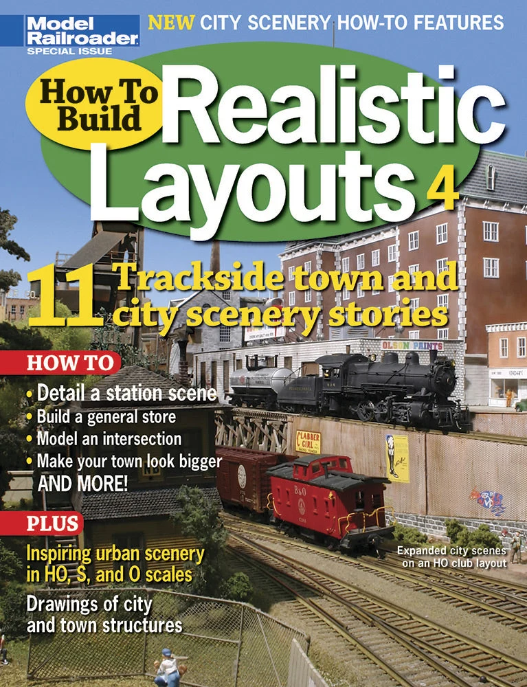 How To Build Realistic Layouts: Trackside town and city scenery 3 How To Build Realistic Layouts: Trackside town and city scenery