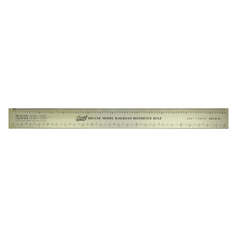 12-inch Scale Model Railroad Ruler