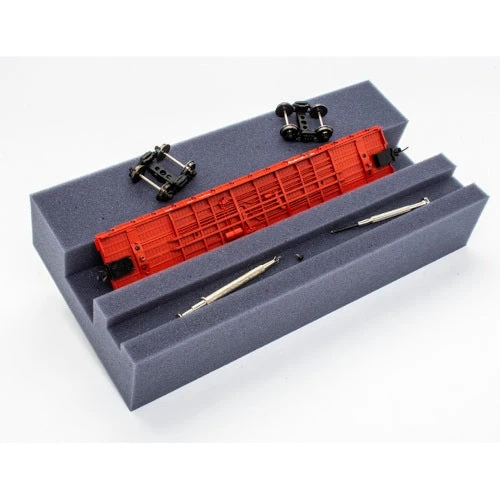 Foam Locomotive Cradle - O 2 Foam Locomotive Cradle - O