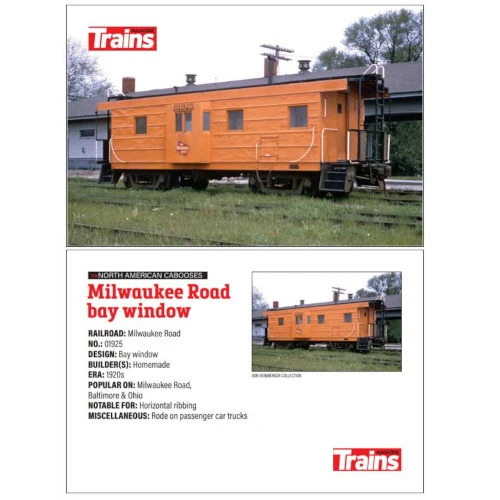 North American Cabooses Flashcards 3 North American Cabooses Flashcards